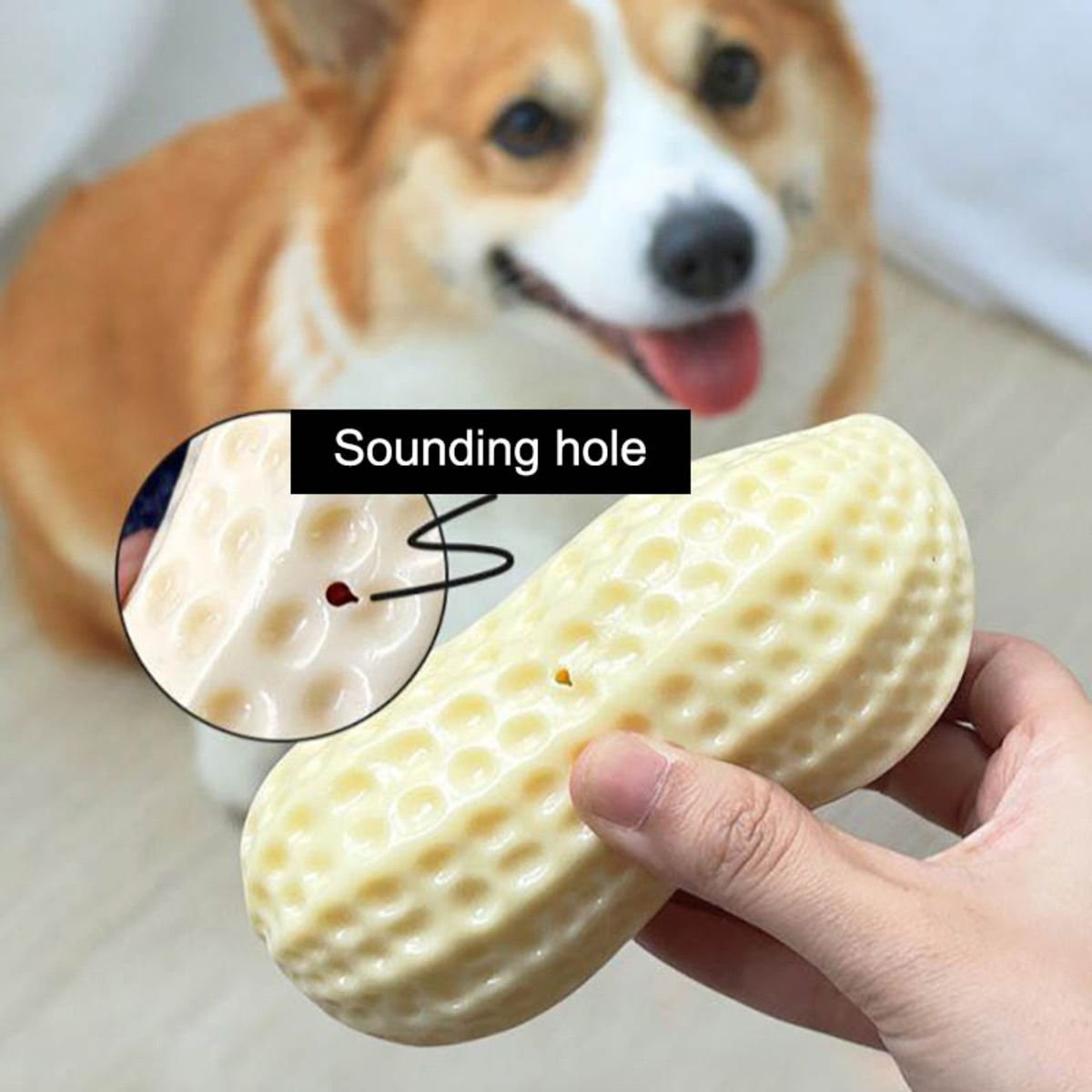 Funny Pet Dog Squeaky Toys For Small Middle Dogs Bite Resistant Puppy Cat Dogs Toys Pets Rubber Peanut Clean Tooth Chew Toy Funny Pet Dog Squeaky Toys For Small Middle Dogs Bite Resistant Puppy Cat Dogs Toys Pets Rubber Peanut Clean Tooth Chew Toy