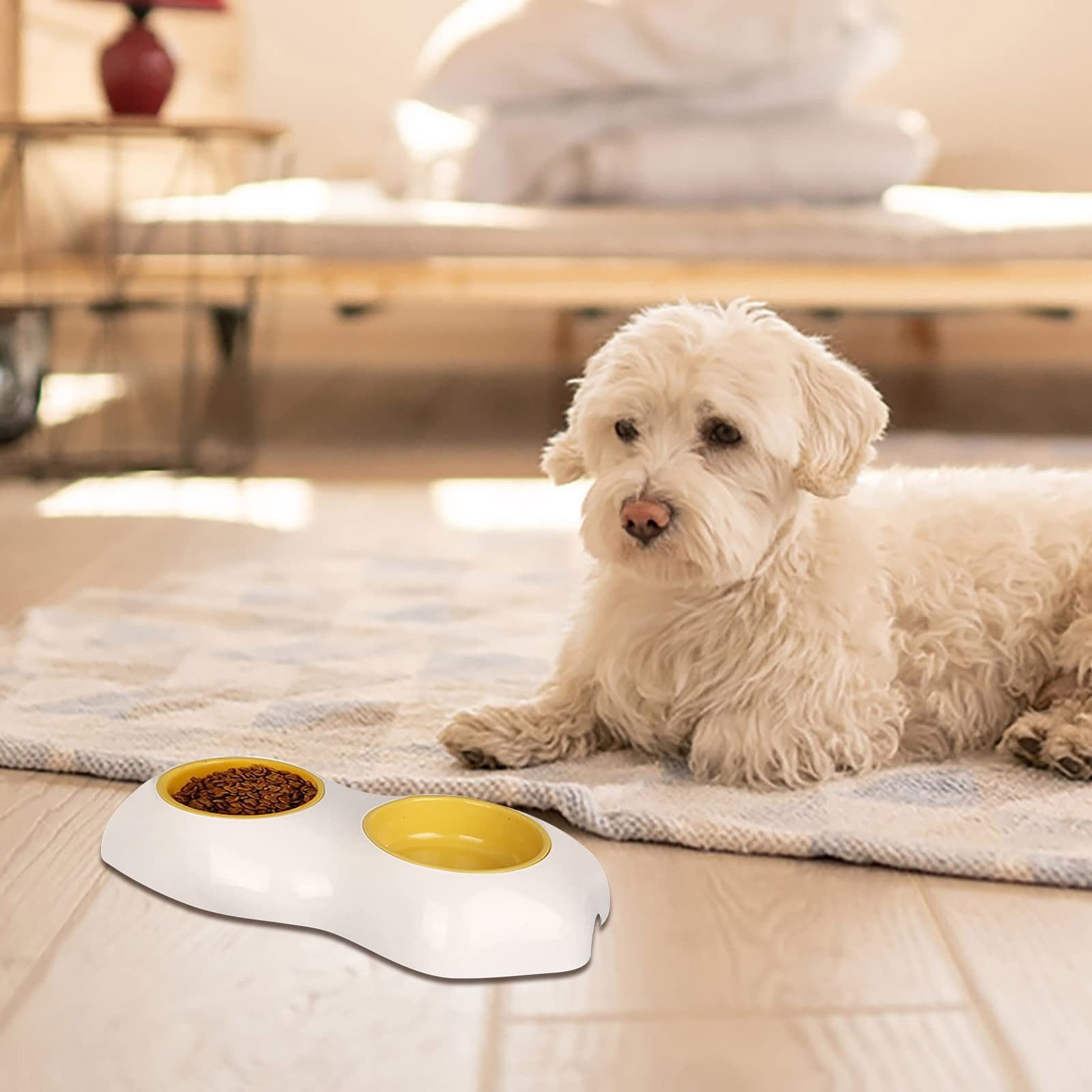 Egg-shaped Pet Bowl Drinking Water Single Bowl Double Bowl Dog Bowls Cute Pet Feeding Bowl Egg Yolk Shaped Food And Water Elevated Bowl Feeder Egg-shaped Pet Bowl Drinking Water Single Bowl Double Bowl Dog Bowls Cute Pet Feeding Bowl Egg Yolk Shaped Food And Water Elevated Bowl Feeder
